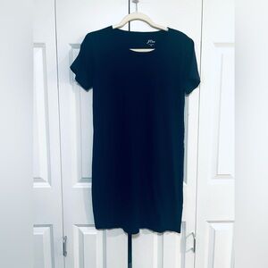 JCrew Dark Blue Garment-Dyed Chest Pocket T-shirt Dress Size XS